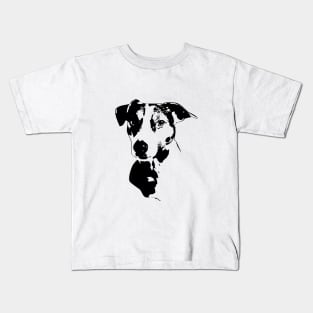 Jack Russell Terrier Modern Aretr Kids T-Shirt